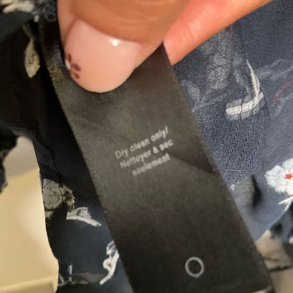 Rag & Bone Silk Blend Sheer Blouse - Picture 11 of 11